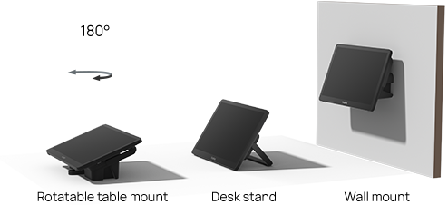 MTouch Plus Mounting Deployment Options