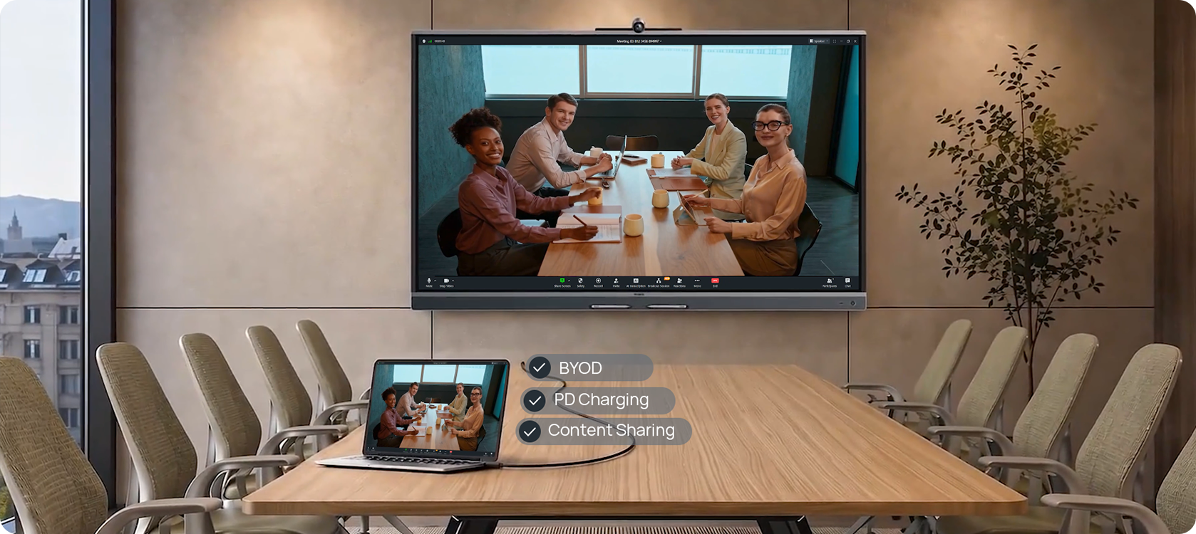 Google Ecosystem Integration on MeetingBoard C